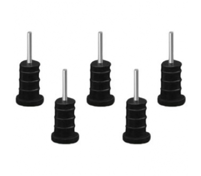 Аудио разъем: Rubber plug 3.5mm Jack 02 black Аудио разъем: Rubber plug 3.5mm Jack 02 black
