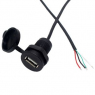 Разъем USB: USB-4Pin M18 cap                                  
