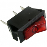 Переключатель: ASW-09-102 on-on   красный                        