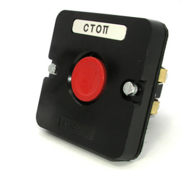 Пост кнопочный: ПКЕ122-1 кнопка кр. (аналог)