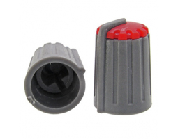 Ручка приборная: RR4811 (6mm п.круг красный) Ручка приборная: RR4811 (6mm п.круг красный)