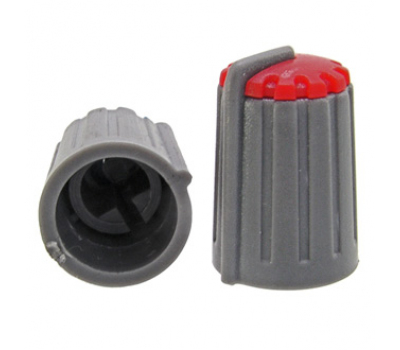 Ручка приборная: RR4811 (6mm п.круг красный) Ручка приборная: RR4811 (6mm п.круг красный)