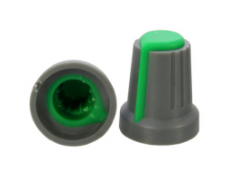 Ручка приборная: RR4817 (6mm круг зеленый)                         