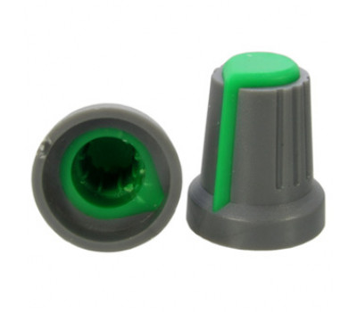 Ручка приборная: RR4817 (6mm круг зеленый)