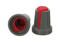 Ручка приборная: RR4817 (6mm круг красный) Ручка приборная: RR4817 (6mm круг красный)