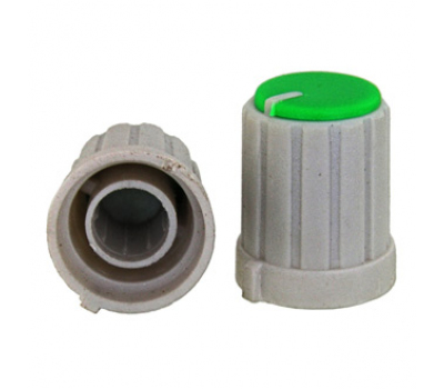 Ручка приборная: RR4853 (6mm круг зеленый)