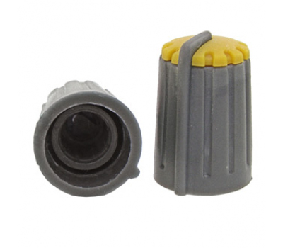Ручка приборная: RR4811 (6mm круг желтый)