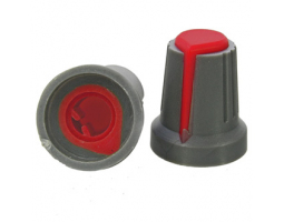 Ручка приборная: RR4817 (6mm п.круг красный) Ручка приборная: RR4817 (6mm п.круг красный)