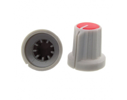 Ручка приборная: RR4836 (6mm круг красный) Ручка приборная: RR4836 (6mm круг красный)