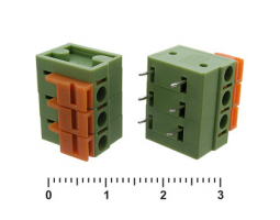 Клеммник нажимной: XY122R-3 (5.08mm)                                 