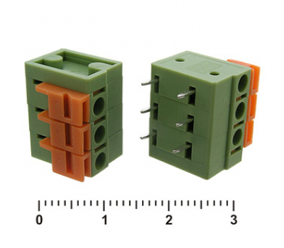 Клеммник нажимной: XY122R-3 (5.08mm) Клеммник нажимной: XY122R-3 (5.08mm)