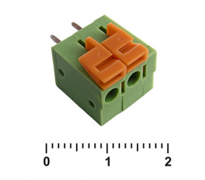 Клеммник нажимной: XY122V-2 (5.08mm) Клеммник нажимной: XY122V-2 (5.08mm)