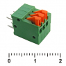 Клеммник нажимной: XY123V-3 (2.54 mm)                                