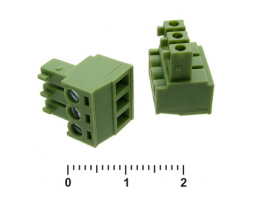 Клеммник разрывной: XY2500F-C-3 (3.81mm) Клеммник разрывной: XY2500F-C-3 (3.81mm)