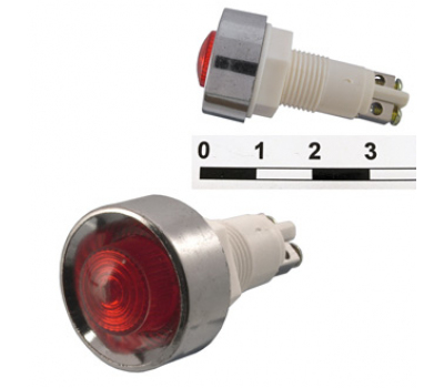 Светодиод в корпусе: L-836-R  24VDC d 13