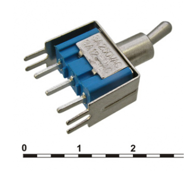Микротумблер: MTS-103-A2T on-off-on Микротумблер: MTS-103-A2T on-off-on