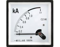 Щитовой прибор: Амперметр 1КА/5А 50гц  (96х96)                    