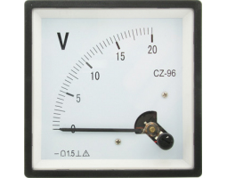 Щитовой прибор: Вольтметр   20В   (96х96)                         