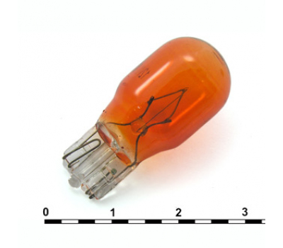 Лампа накаливания: 12v-10w       (13x30) оранж.