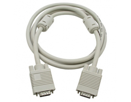 Компьютерный шнур: VGA CABLE (2xFerrites) 1.8m                       