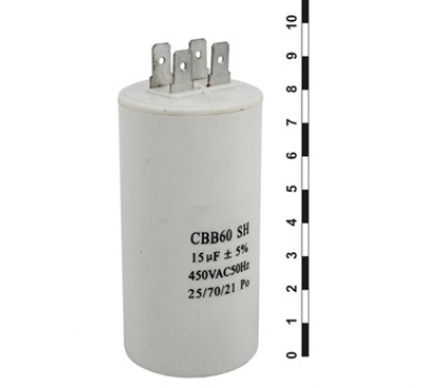 Конденсатор: CBB60  15uF  450V   (К78-17)