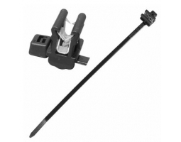 Кабельные стяжки: 198х4.8 с фиксатором 04 black Кабельные стяжки: 198х4.8 с фиксатором 04 black