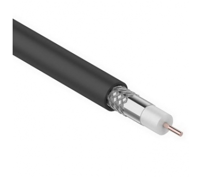 Кабель коаксиальный: RG-6U CCS/Al 48% 75 Ом OUTDOOR 100m