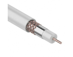 Кабель коаксиальный: RG-6U Cu/Cu, 75% 75 Ом 100m                       