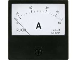 Щитовой прибор: Ц42300 50А/5   (50Гц) (Аналог)                    