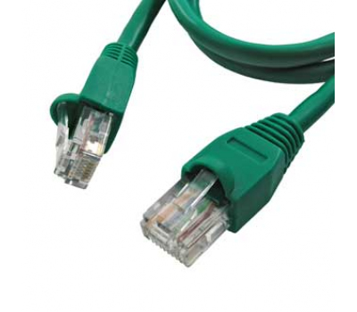 Компьютерный шнур: Патчкорд  RJ45 1.8m зеленый