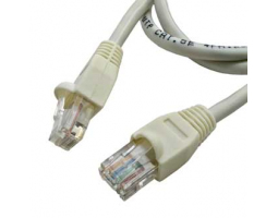 Компьютерный шнур: Патчкорд  RJ45 1m белый                           