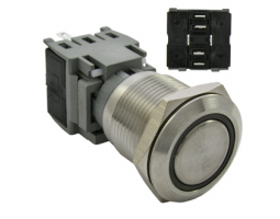Кнопка антивандальная: LAS1-BGQ-11E/B on-(off)+off-(on) Кнопка антивандальная: LAS1-BGQ-11E/B on-(off)+off-(on)