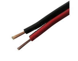 Акустический кабель: 2x0.50 CU+CCA R/B                                 
