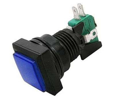 Кнопка: GMSI-5B-S no(nc)+nc(no) blue
