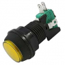 Кнопка: GMSI-7B-C no(nc)+nc(no) yellow                    