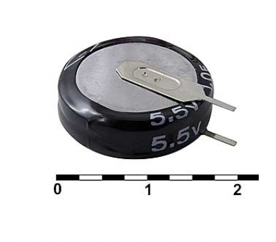 Ионистор: 5R5D20F100V  1.0F  5.5V