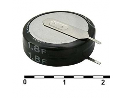 Ионистор: 5R5D20F180V 1.8F 5.5V Ионистор: 5R5D20F180V 1.8F 5.5V