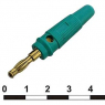 Клемма: 10-0075b GOLD green                               