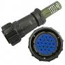 Разъем: FQ24-19TK-12 (каб.роз.)                           