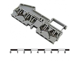 Колодка клеммная: JUT3-4/2-2 Колодка клеммная: JUT3-4/2-2
