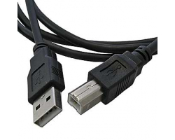 Компьютерный шнур: USB-B M  USB-A M 1.5m black (SZC)                 