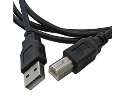 Компьютерный шнур: USB-B M  USB-A M 1.5m black                       