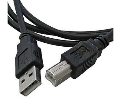 Компьютерный шнур: USB-B M  USB-A M 1.5m black