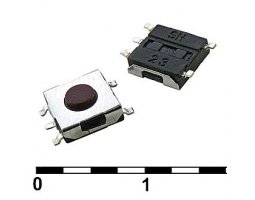 Кнопка тактовая: KAN0644-0272B 6x6.3x2.1 mm Кнопка тактовая: KAN0644-0272B 6x6.3x2.1 mm