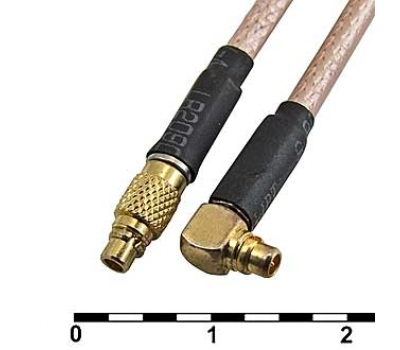 Разъем: MMCX-JW3/MMCX-J3-RG316-30 Разъем: MMCX-JW3/MMCX-J3-RG316-30