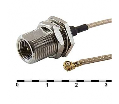 Разъем: CAB UFL-F/FME-M JV-004 13CM Разъем: CAB UFL-F/FME-M JV-004 13CM