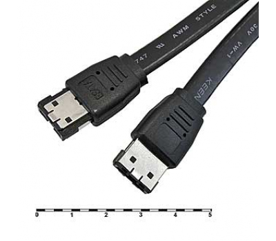 Компьютерный шнур: ESATA 7pin  0.90m