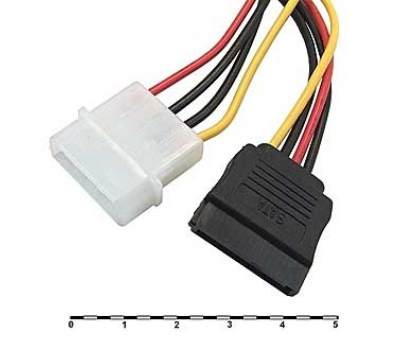 Компьютерный шнур: SATA power adapter 15pin 0.60m